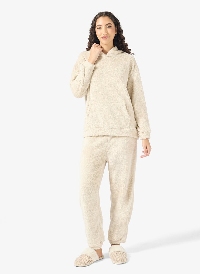 Ginger Basics Cozy Hooded Borge Lounge Coord Set - Image 5