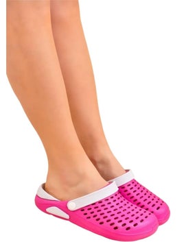Liger Comfort Eva Sole Slippers Pink White  - Image 1