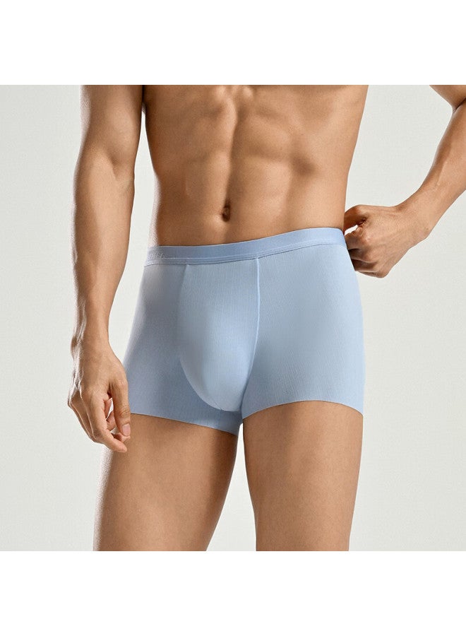 Skechers 7a Antibacterial Seamless Cooling Breathable Men's Boxer Briefs Sports Casual Shorts - Image 2