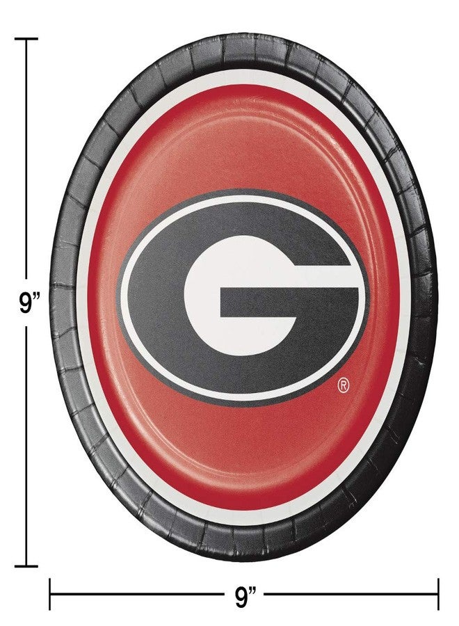 Creative Converting University of Georgia Dinner Plates, 24 ct - Image 2