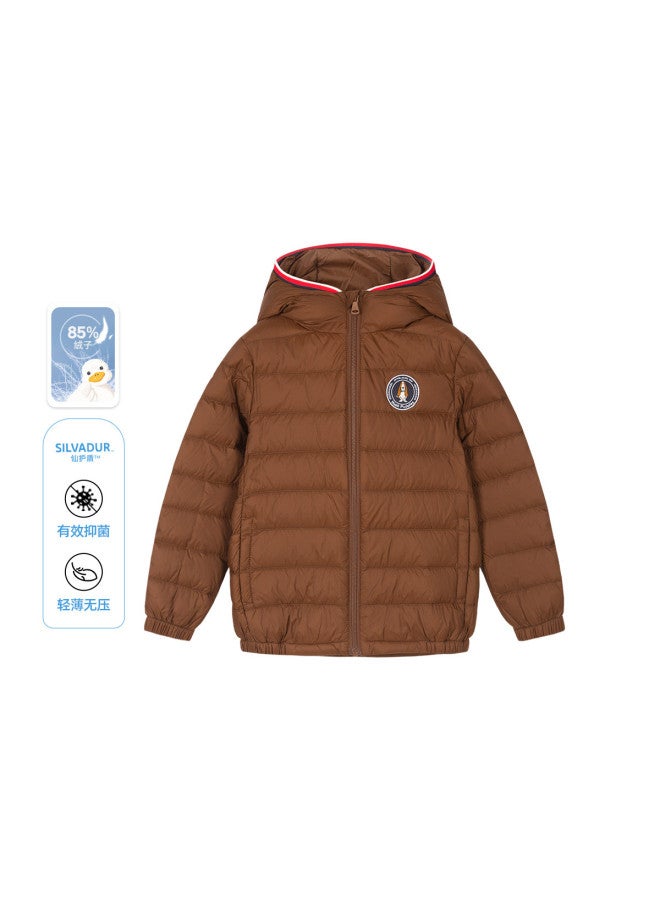 Hush Puppies Lightweight Antibacterial Down Jacket 85% Down Content School Uniform Essential Down Coat New Year Outfit - Image 2