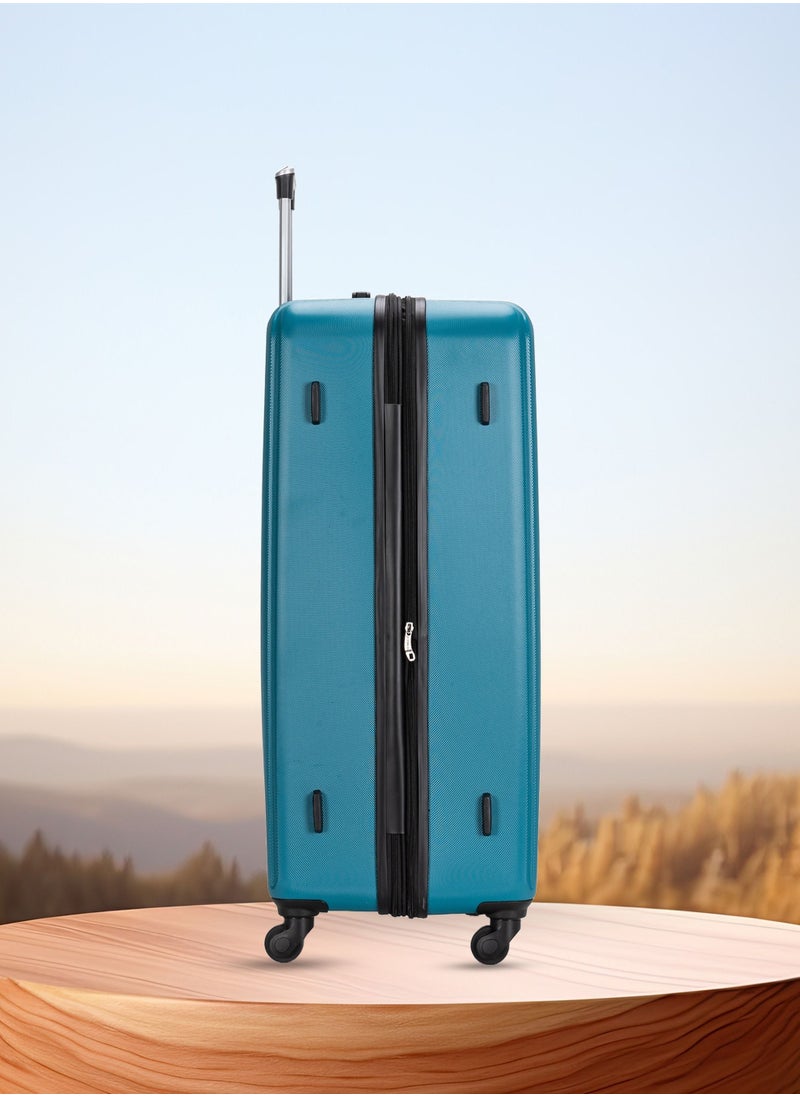 Stargold - 4 Pack Of Hardside Spinner Number Locked Luggage Trolley Indigo Blue - Image 1