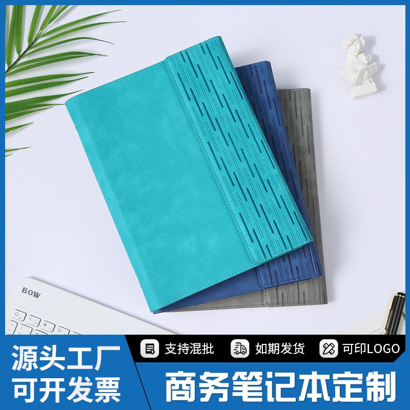Creative A5 Business Notebook Thickened Business Diary Printed Logo Meeting Record Office Notepad - Image 2