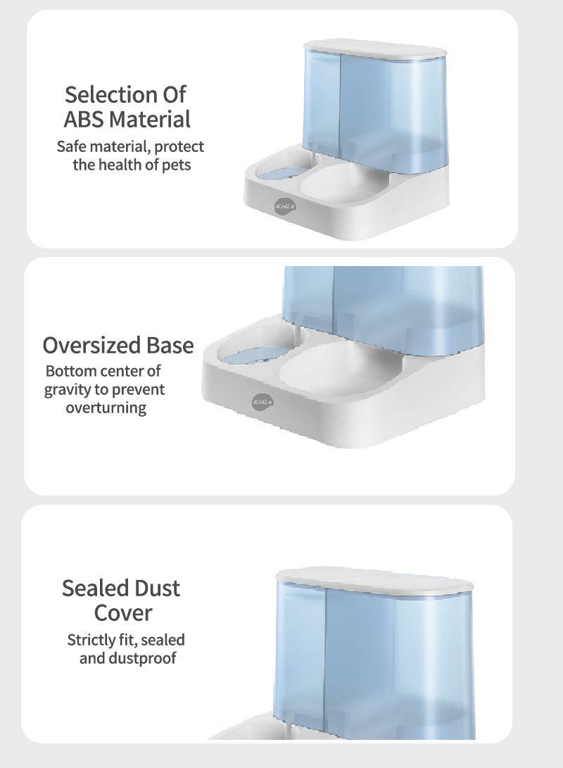 كيدل التلقائي موزع المياه التلقائي تغذية الحيوانات الأليفة - Image 5