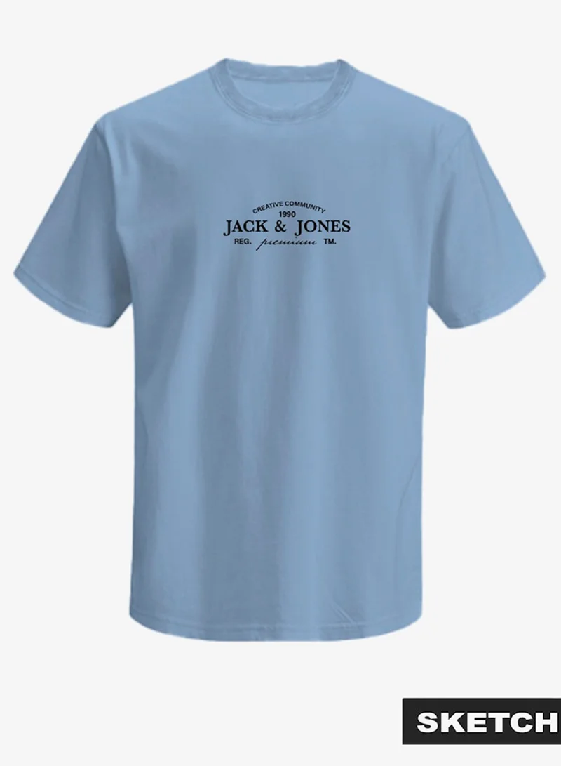 Jack & Jones Junior Youth Graphic Crew Neck T-Shirt