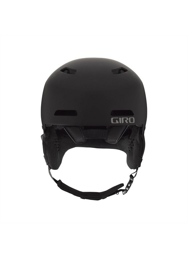 GIRO Ledge Ski Helmet Snowboard Helmet For Men, Women & Youth Matte Black Size M (55.559 Cm)  - Image 2