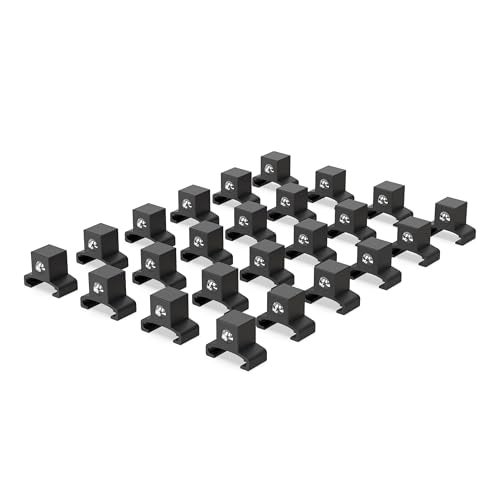 Olsa Tools Black Spring-Loaded Ball Bearing Socket Clips - 24-Pack (1/2-Inch) - Compatible with Olsa Socket Holders - Part: 1137 - Image 1