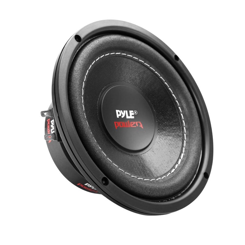 Pyle Car Vehicle Subwoofer Audio Speaker - 6.5 Non-Pressed Paper Cone, Black Plastic Basket, Dual Voice Coil 4 Ohm Impedance, 600 Watt Power, Foam Surround for Vehicle Stereo Sound System - Pyle PLPW6D - Image 1