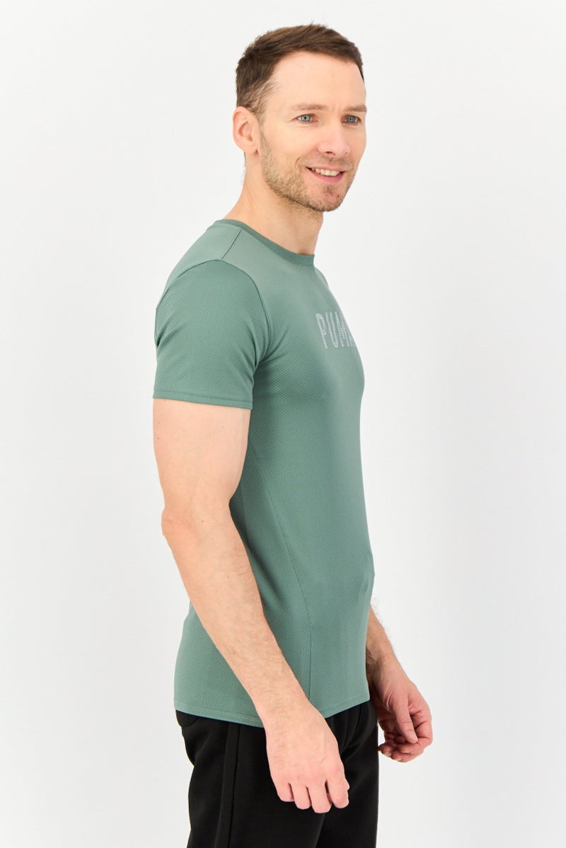 PUMA Men Sportswear Fit Short Sleeve Training T-shirt, Dark Sage - Image 3