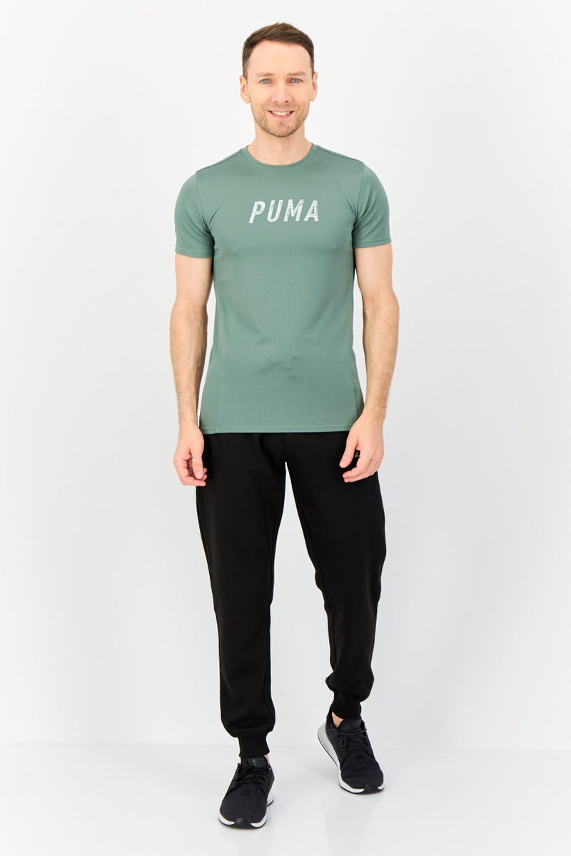 PUMA Men Sportswear Fit Short Sleeve Training T-shirt, Dark Sage - Image 2