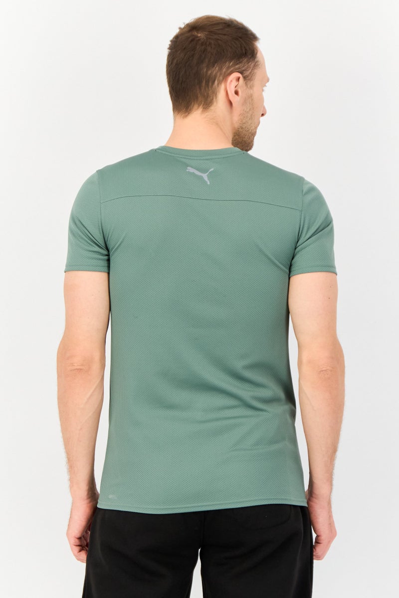 PUMA Men Sportswear Fit Short Sleeve Training T-shirt, Dark Sage - Image 4