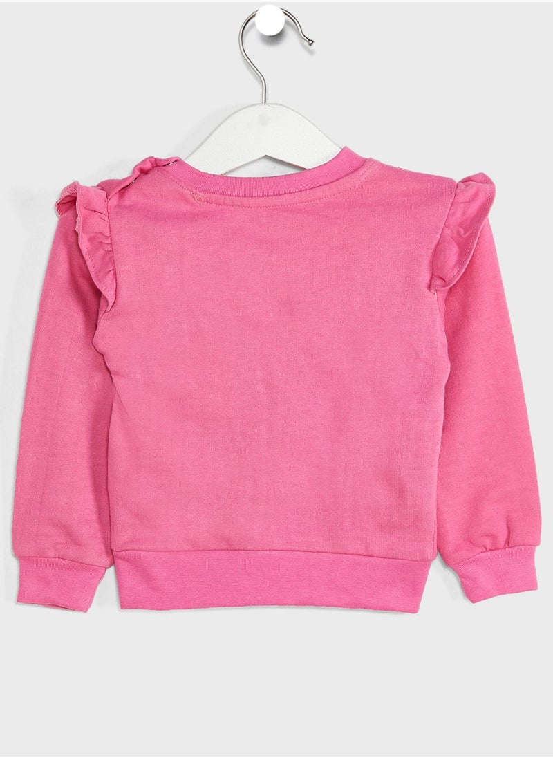 Disney - Infant Minnie Mouse Sweatshirt - Image 1