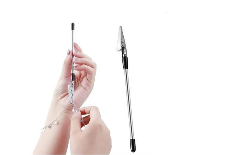 Saugad Bracelet Helper Tool Jewelry Helpers Hand Bracelet Fastener Helper for Fastening and Hooking Jewelry Bracelet Necklace Watch Clasps Ties Zippers