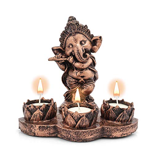 zart Resin Tea Light Candle Holder - Image 2