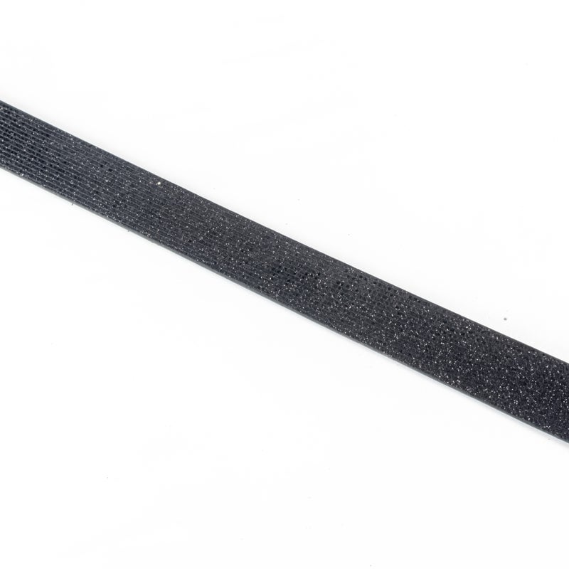 ذا بلاك بيرل اكسسوريز حزام جلد أسود لامع حريمي - سواريه - Image 3