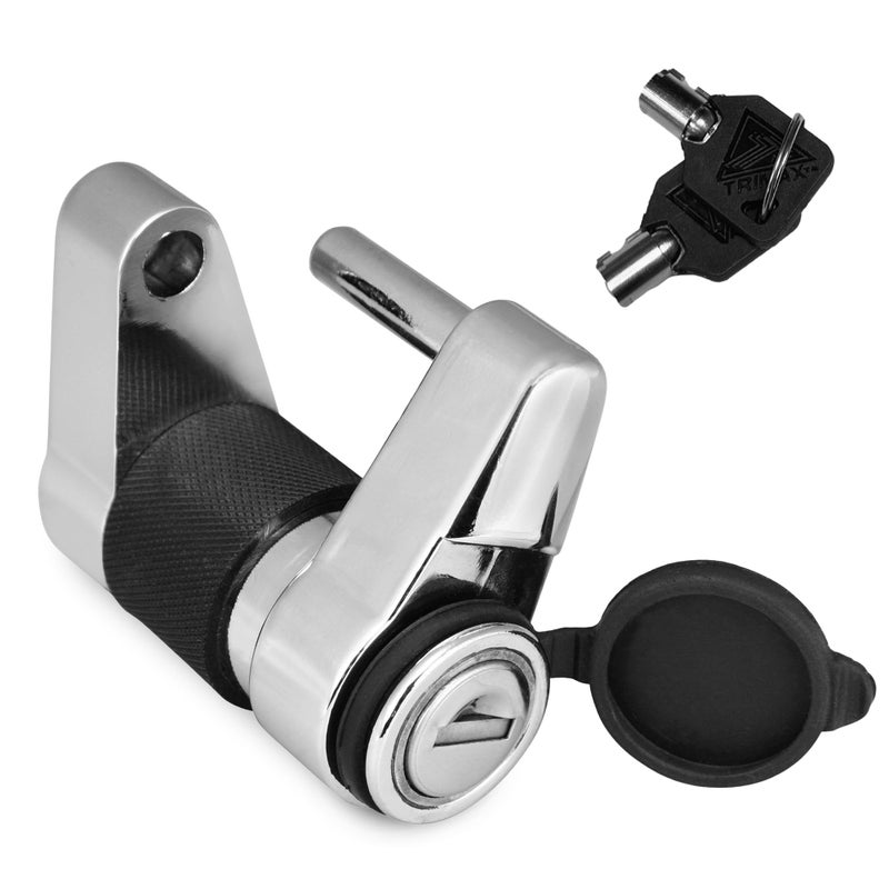 Trimax TMC10 78 Key Coupler LeverDoor Latch Lock MachineForged Chrome Steel Protective Rubber Bumper Weatherproof Cap AntiTheft Security