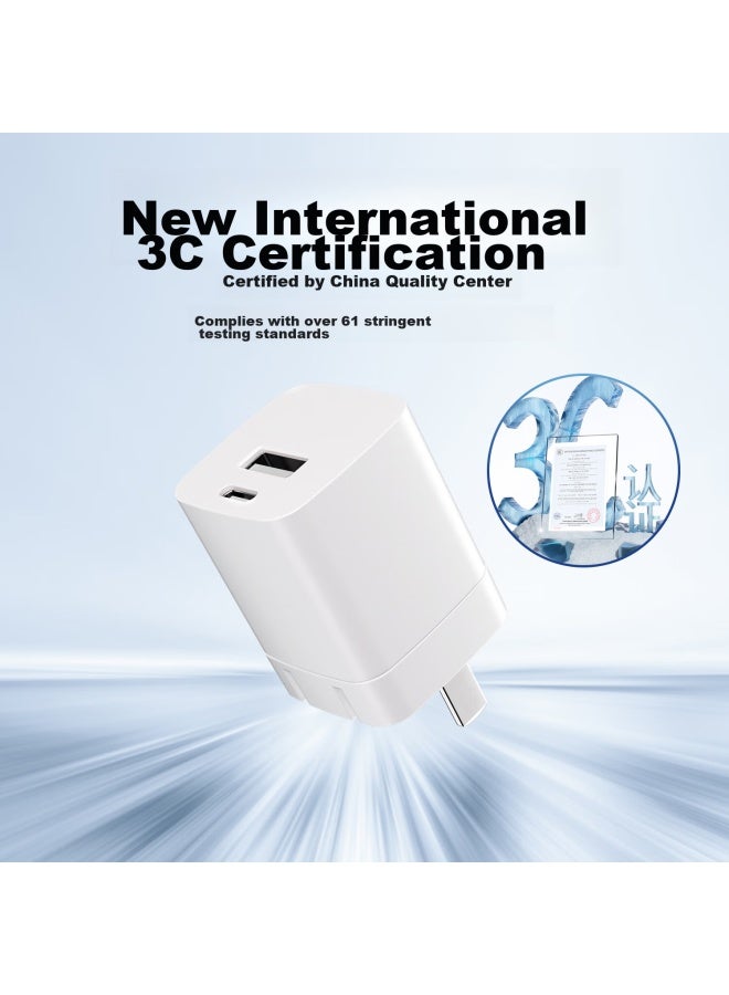 JD.com Jd Jingzao 35w Dual-port Fast Charger, Iphone Charger, Gan Fast Charging Set, Charging Head With 60w Data Cable, Suitable For Apple 16, Huawei, Xiaomi Phones And Tablets - Image 5