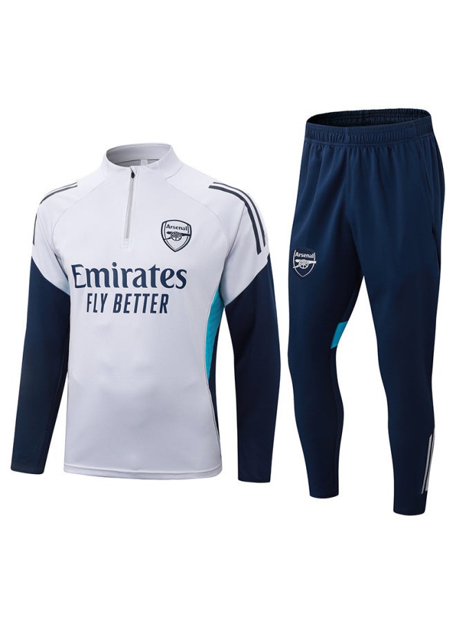 2526 Arsenal Light Gray Football Jersey - Image 1