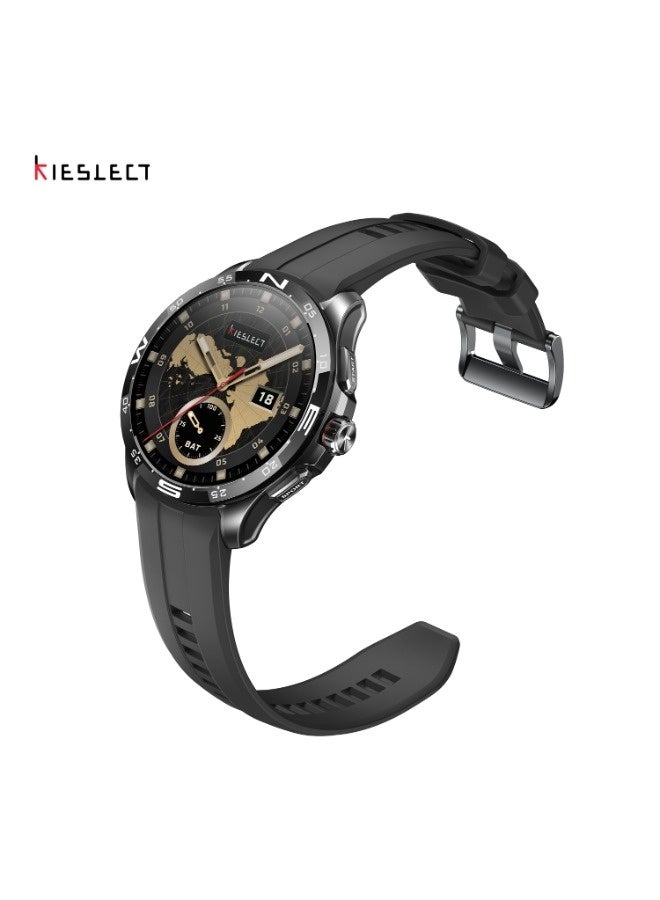 KIESLECT Smartwatch Actor with 1.6" LTPO AMOLED, GPS and up to 15 days battery life - Black - Image 3