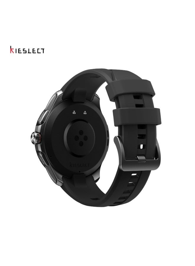 KIESLECT Smartwatch Actor with 1.6" LTPO AMOLED, GPS and up to 15 days battery life - Black - Image 4