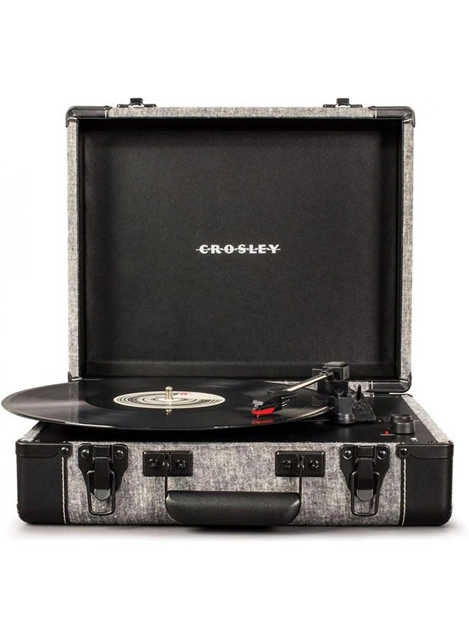 Crosley CR6019E-SMK4 Executive Vintage Turntable - Smoke - Image 1