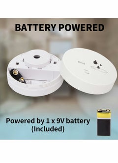 Y&D 2 Pack Water Leak Detector, 100dB Wireless Sensor Alarm for Basements, Bathrooms, Laundry Rooms, Kitchens, Garages, and Attics, Battery-Operated (Battery Included)  - Image 3