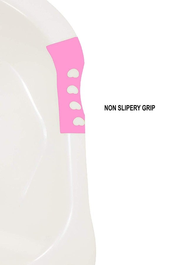 Maanit Baby Anti Slip Big Bath Tub with Anti-Slip Grip and inbuilt Soap Case - Image 3