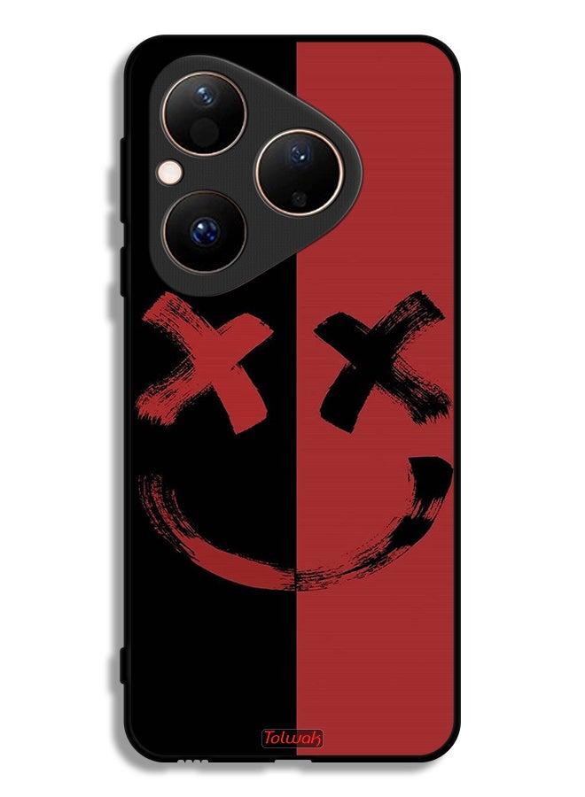 Tolwak Huawei Pura 80 Protective Case Cover Marshmallow Art Pattern - Image 1