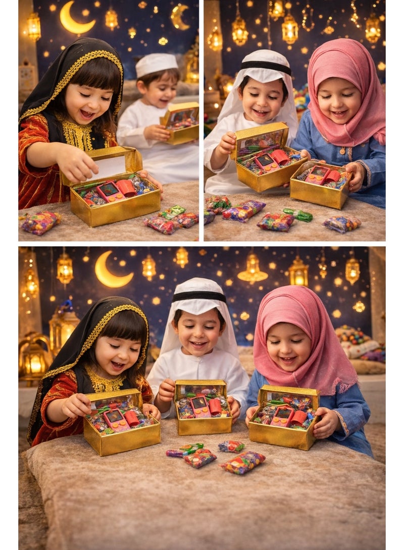 JOLLITY LLC Ramadan Iftar Party Gift Box for Kids – Pack of 5 | Small Surprise Boxes with Toys | Perfect for Iftar Parties, School Giveaways & Family Gatherings - Image 3