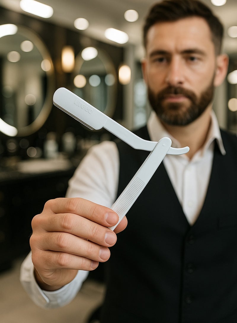 Treet SAFEX Disposable Professional Salon Razors - 2 Boxes of 25 for Luxurious Shaving - Image 3