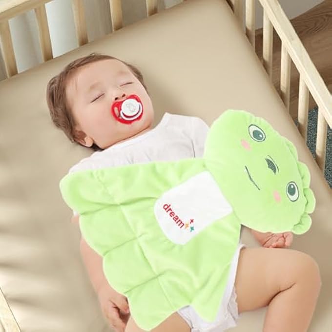 Plyisty Baby Calming Palm Comfortable Warm Infant Sleeper Toy for Children, Cartoon Palm Shape Baby Sleeping Hand for Parent Child Interaction, Velvet Material 9.06x14.17in - Image 5