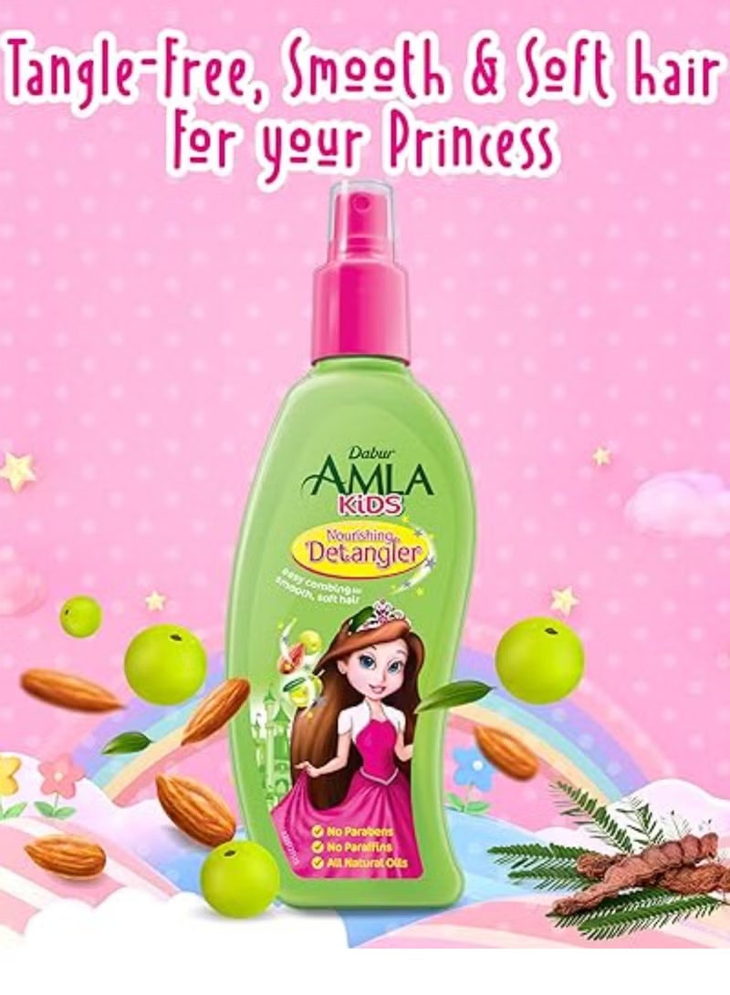 Dabur Amla Nourishing Kids Detangler-200 Ml - Image 4