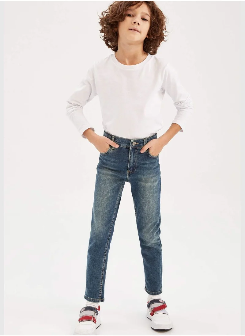 DeFacto Boy Slim Fit Denim Trousers