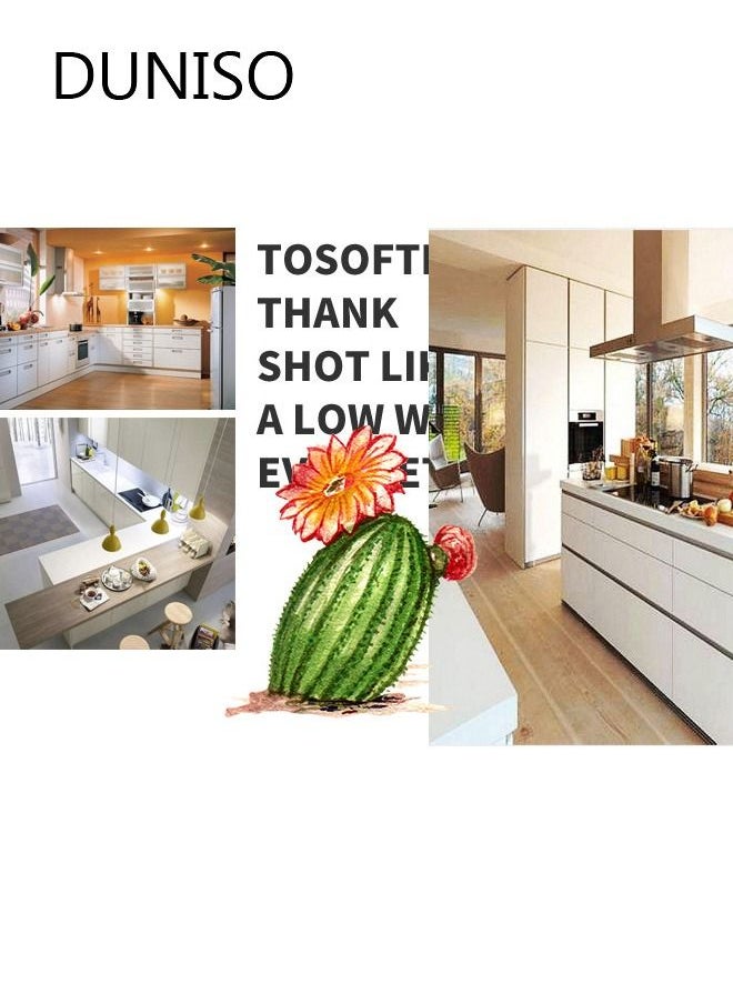 DUNISO - Set of 2 Non-Slip Kitchen Rugs and Mats Anti-Fatigue Hallway Kitchen Runner Rug Set Backing Floor Mat for Kitchen Laundry Bathroom Office 40*60cm&40*120cm - Image 1