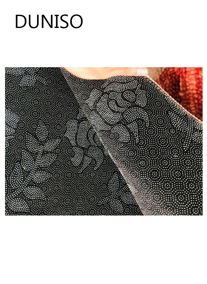 DUNISO - Set of 2 Non-Slip Kitchen Rugs and Mats Anti-Fatigue Hallway Kitchen Runner Rug Set Backing Floor Mat for Kitchen Laundry Bathroom Office 40*60cm&40*120cm - Image 1