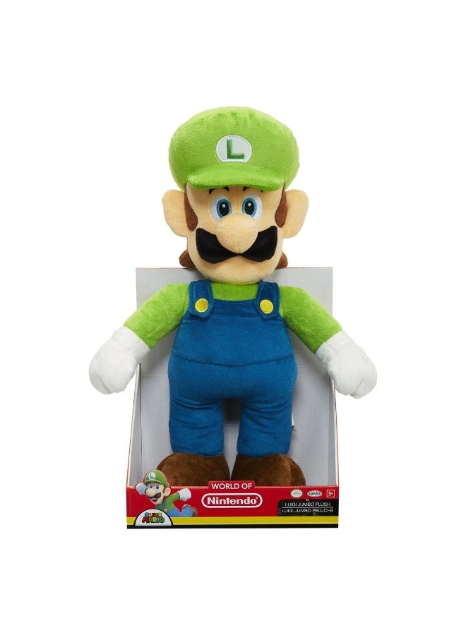 Nintendo Jumbo Basic Plush Luigi - Image 2