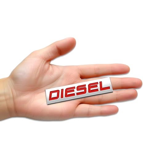 SIAGO SIA220 Premium Diesel Metal Car Sticker - Durable & Stylish Auto Emblem for Vehicles - Customizable Designs - Easy Installation - Weather-Resistant & Long-Lasting - Image 1