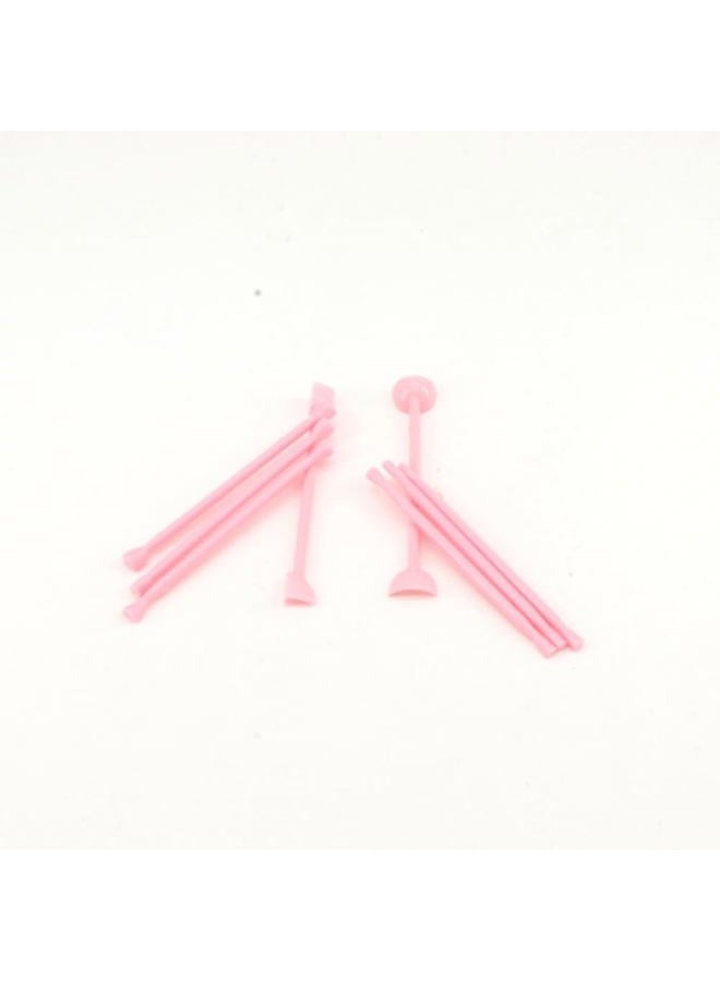 Pokinge 8Pcs Fondant Cake Carving Tools,Eye Mould Tools Kit Plastic Sugarcraft Fondant Cutter Cake Decorating Mould Wrinkle Printing Mould Cake Decorating Tool - Image 3