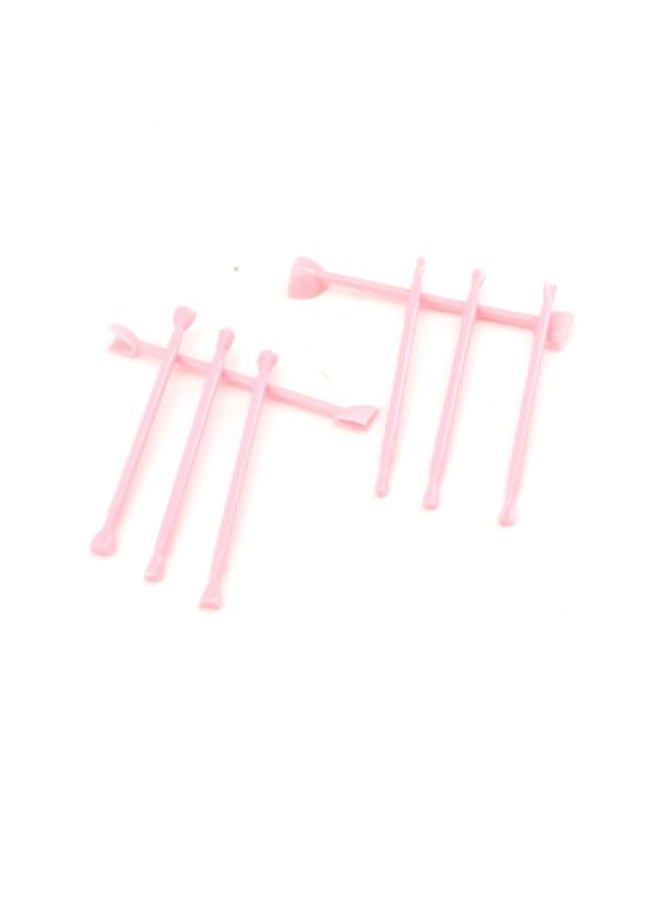 Pokinge 8Pcs Fondant Cake Carving Tools,Eye Mould Tools Kit Plastic Sugarcraft Fondant Cutter Cake Decorating Mould Wrinkle Printing Mould Cake Decorating Tool - Image 4
