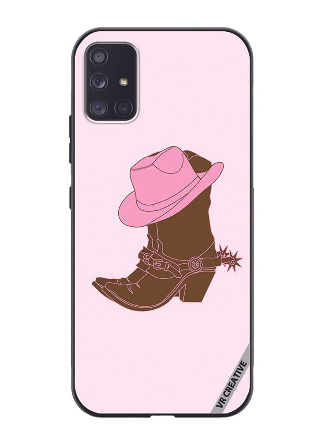 VR CREATIVE Protective Case Cover For Samsung Galaxy A51 5G Boots Design Multicolour - Image 1