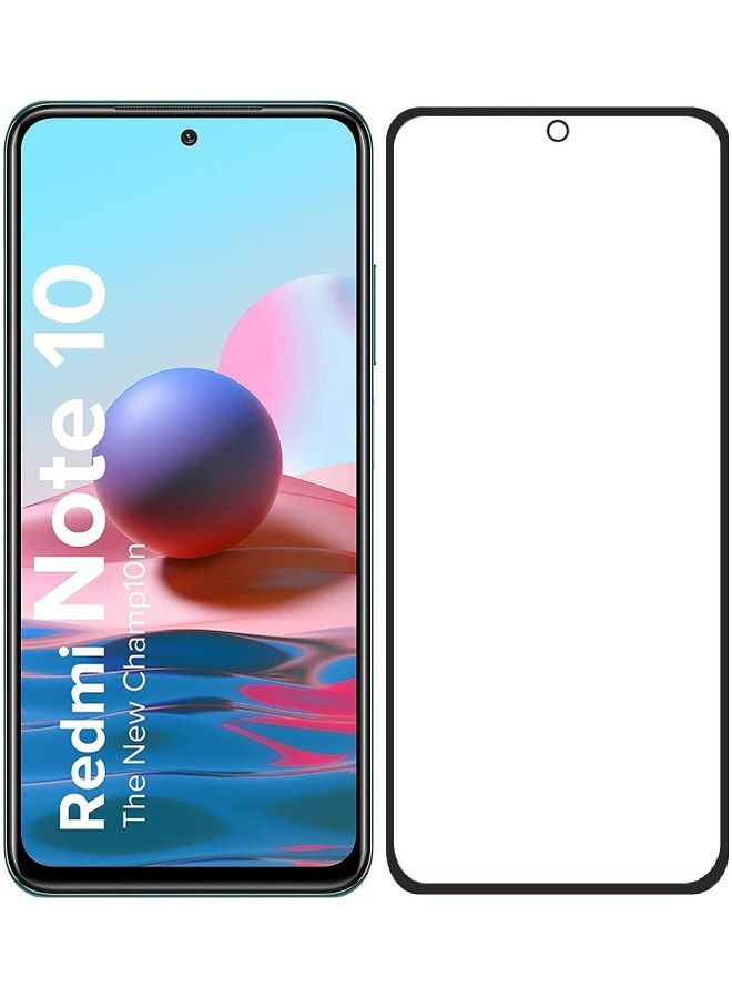 NIBEMINENT Screen Protector For Xiaomi Redmi Note 10 Black - Image 1