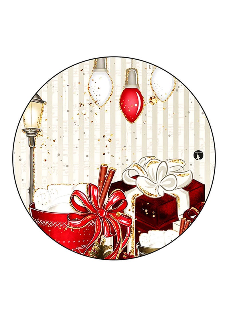 Gifts Printed Mouse Pad  Multicolour