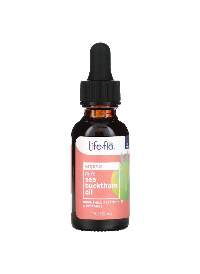 Life-flo Life-flo, Organic Pure Sea Buckthorn Oil, 1 fl oz (30 ml)  - Image 3
