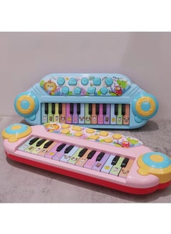 Arabest Toddler Piano Toy Keyboard, 24 Keys Toy Piano for Baby, Multifunctional Baby Piano Girl Toys Kids Piano Keyboard Toy for Toddlers, Birthday Gifts for 1-6 Years Old Boys and Girls Gifts (Pink)  - Image 3
