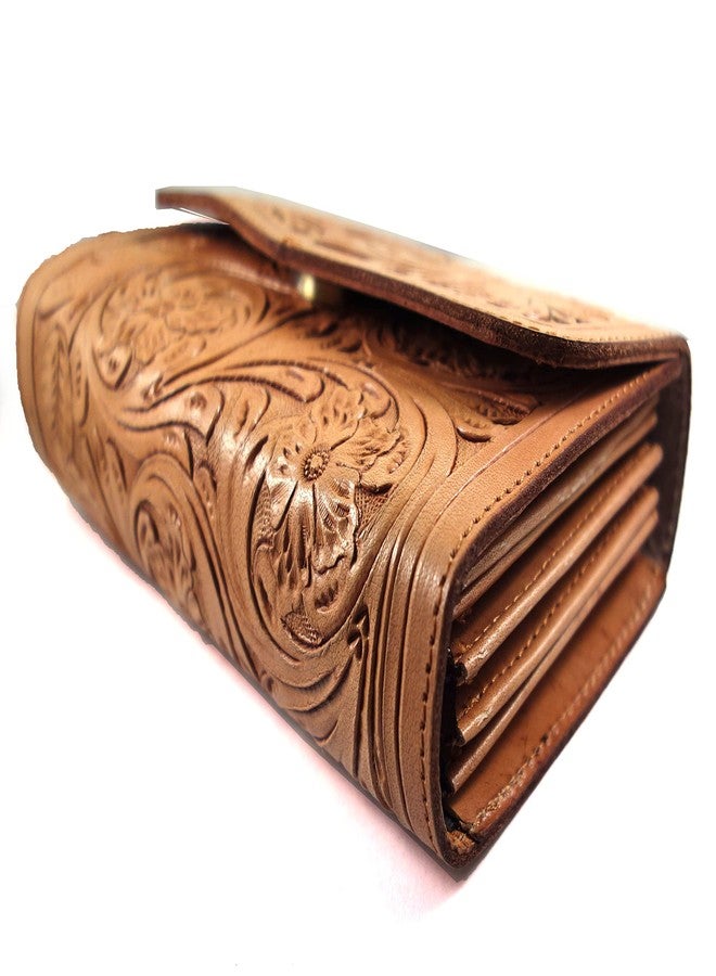 cords craft, Genuine Leather Clutch Bag, Hand Crafted Leather Wallet, Leather Clutch Bag for Women, Leather Wallet for Gift - Image 5