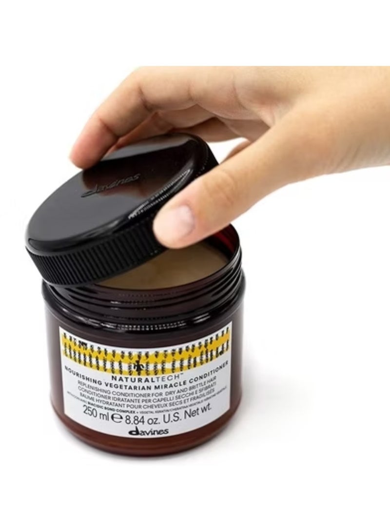 دافينز بلسم دافينيس ناتشورال تيك المغذي النباتي المعجزة للشعر الجاف 250 مل - Image 2