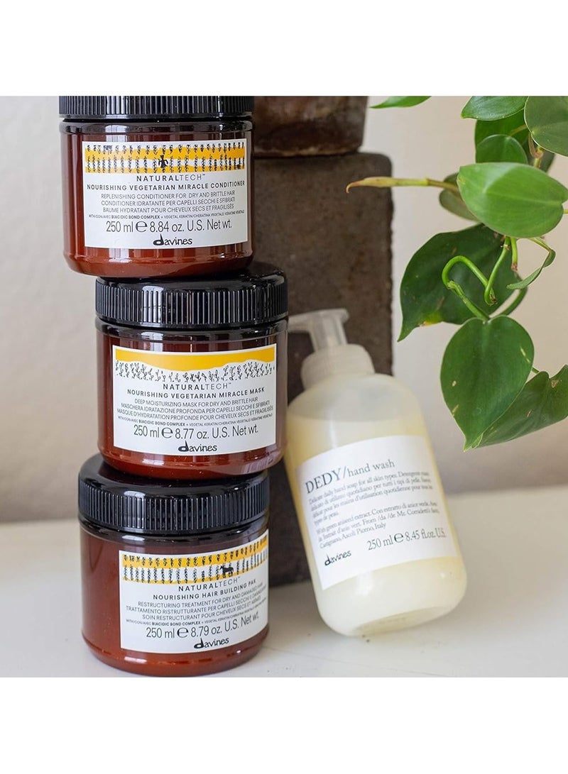 دافينز بلسم دافينيس ناتشورال تيك المغذي النباتي المعجزة للشعر الجاف 250 مل - Image 4