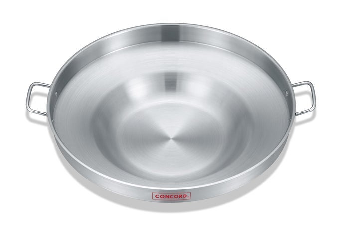 STAINLESS STEEL COMAL FRYING BOWL COOKWARE 22 SILVER S4008 S4812 S5612