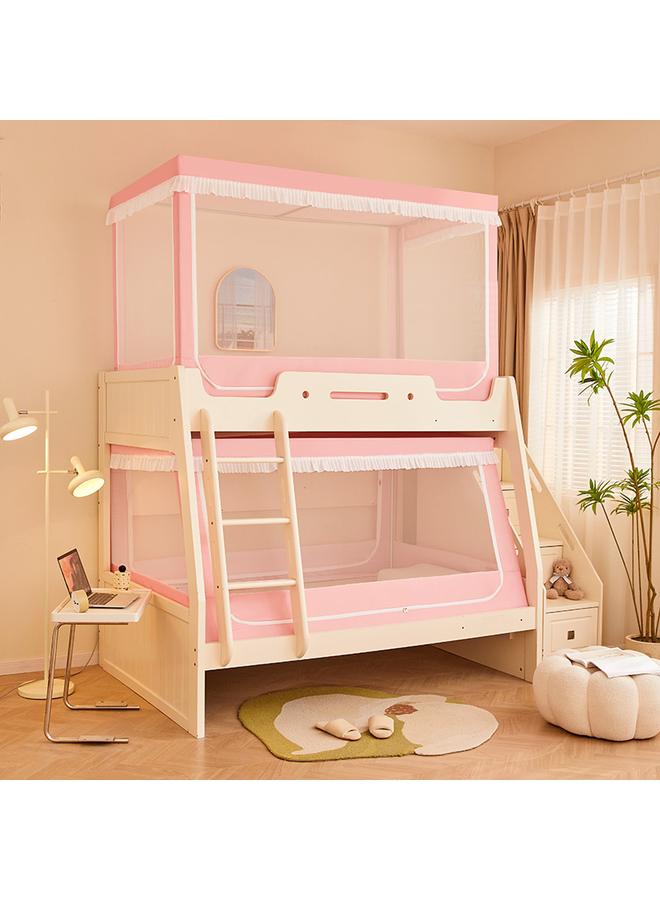 Bluejw Class A Maternal And Infant Grade Upper And Lower Bed Mosquito Net Bed Bed Mosquito Net Bookshelf Student Dormitory Shading Mosquito Net High Telescopic - Image 5