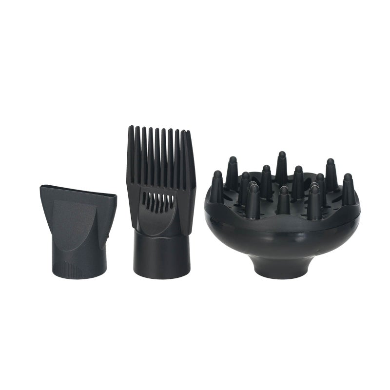 3pcs Dryer Nozzle Attachment Hair Dryer Diffuser Detangling Blow Dryer Nozzle Attachment Hair Styling Accessories Different in Shapes Compatible with Most Hair Dryers - Image 1